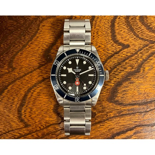 1051 - A Tudor Black Bay 'Royalty and Specialist Protection', model 79220B, stainless steel wristwatch, the... 