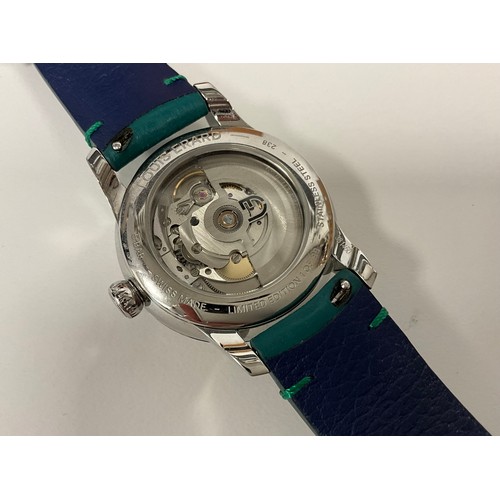 1082 - Louis Erard - a Collection Excellence Metiers D'Art Malachite petite seconds wristwatch, ref 34238AA... 