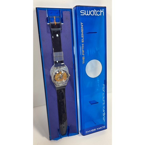 1109 - Swatch  - SLZ 104 Zapping by Nam Jun Paik, limited edition;  GZ 902 Sparkling Life, limited edition;... 