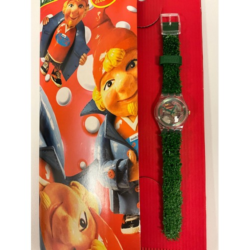 1110 - Swatch  - SLZ 104 Zapping by Nam Jun Paik, limited edition;  GZ 902 Sparkling Life, limited edition;... 