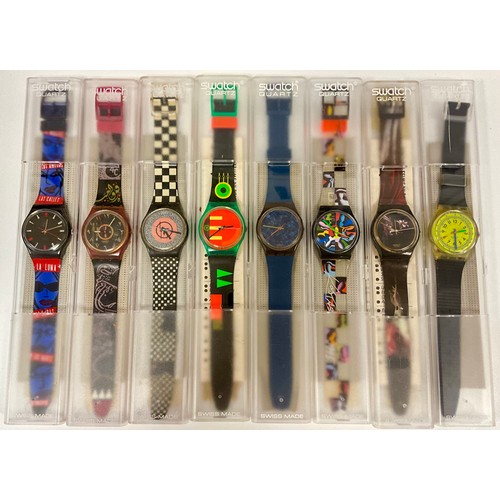 1128 - Swatch - GB127 Medici;  GB116 Mackintosh;  GB156 Twelve Apostles;  GB181 Sueno Madrileno :  GF101 La... 