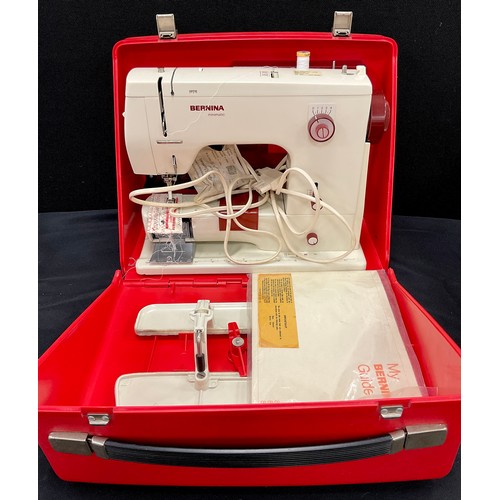 163 - Bernina minimatic electric sewing machine, cased