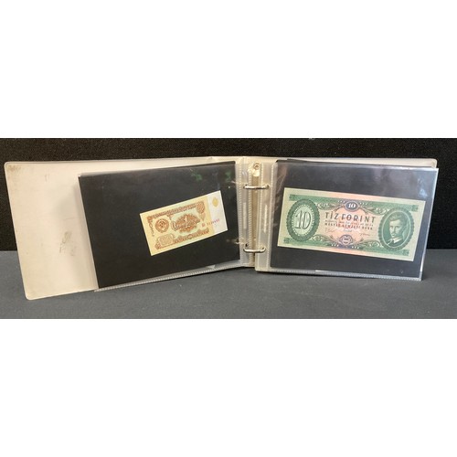 275 - Banknotes of the World inc Argentina, Indonesia, Bolivia, Peru, Poland, Paraquay, Barbados, America,... 