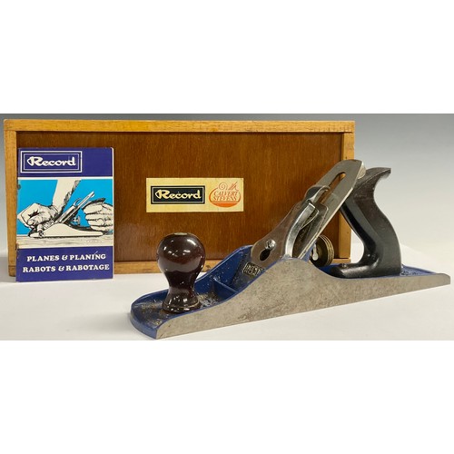 308 - Hand Tools - carpentry, a Record Calvert Stevens Marples Jack Plane, No. 05, tungsten blade, Sheffie... 