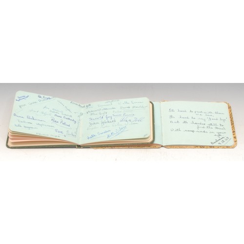 458 - Commonplacing - a collection of early 20th century commonplace, note, autograph and sketch books, va... 