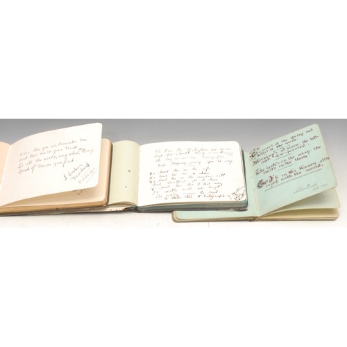 458 - Commonplacing - a collection of early 20th century commonplace, note, autograph and sketch books, va... 