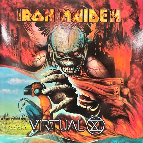 545 - Vinyl Records - LP's -  Iron Maiden – Virtual XI - 	EMI United Kingdom – 7243 4 93915 1 2, double al... 