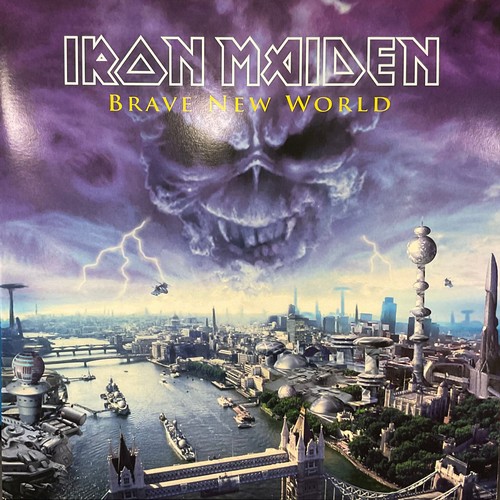 546 - Vinyl Records - LP's - Iron Maiden - Brave New World - EMI - 7243 5 26605 1 3, double album, picture... 