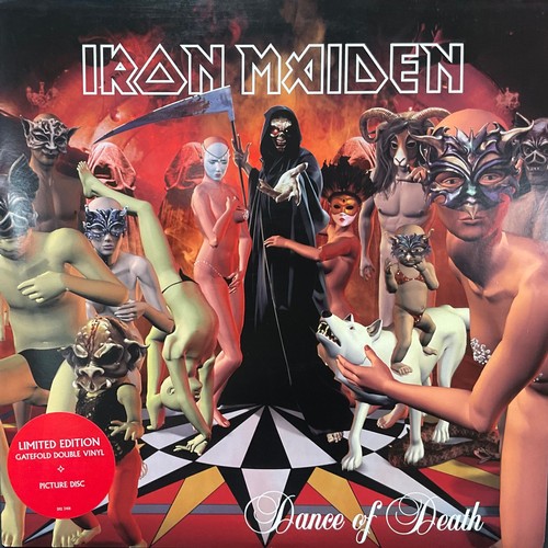 547 - Vinyl Records - LP's - Iron Maiden - Dance of Death - EMI - 07243-5920340-1-4, limited edition gatef... 