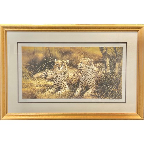 714 - Michael Jackson, by and after, Cheetahs, limited edition artist's proof, 9/9, signed in pencil27cm x... 