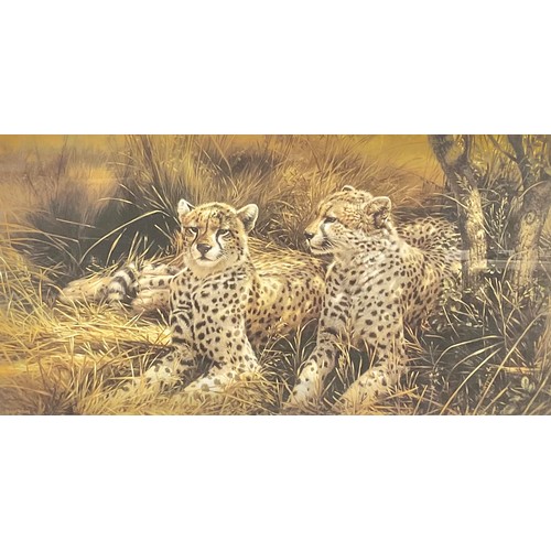 714 - Michael Jackson, by and after, Cheetahs, limited edition artist's proof, 9/9, signed in pencil27cm x... 