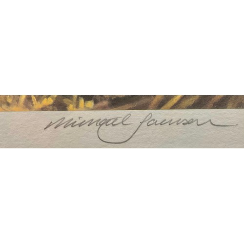 714 - Michael Jackson, by and after, Cheetahs, limited edition artist's proof, 9/9, signed in pencil27cm x... 