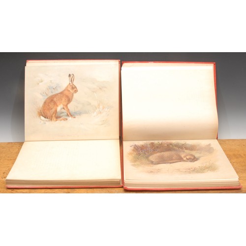 1165 - Natural History, Birds – Thorburn (Archibald, FZS, 1860-1935), British Mammals, 2 vols., London, Lon... 