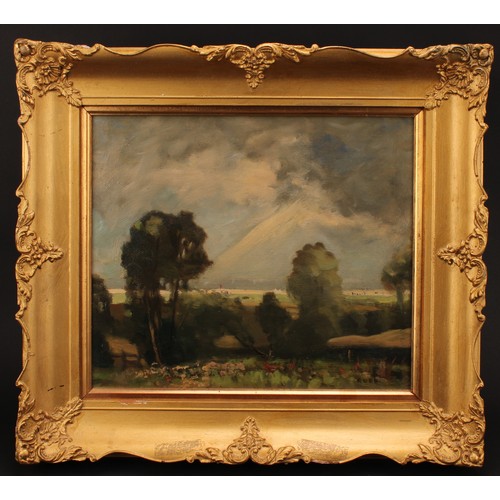 515 - William George Robb (1872-1940)
After the Storm, Benfleet
signed, oil on panel, label to verso, 28.5... 