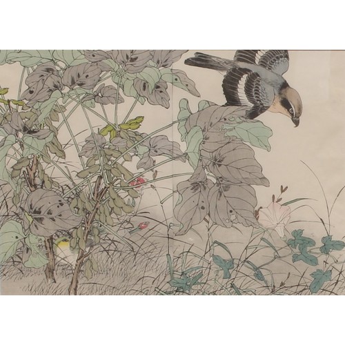 353 - Imao Keinen (Japanese, 1845-1924) (shin-hanga movement)
A suite of four woodblock print diptychs, Fo... 