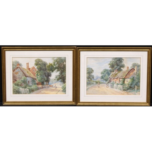 399 - Sidney Valentine Gardner (1869-1957)
A pair, Cottages at Wilford, Nottingham, and Old Wilford, Notti... 