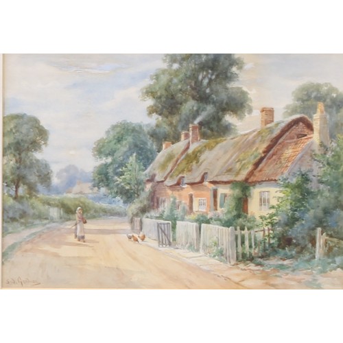 399 - Sidney Valentine Gardner (1869-1957)
A pair, Cottages at Wilford, Nottingham, and Old Wilford, Notti... 