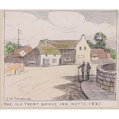 401 - Sidney Valentine Gardner (1969-1957)
A set of three drawings, The Old Salutation Inn, Nottm, The Old... 