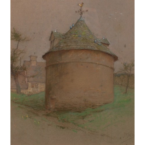 355 - James Valentine Jelley (1856-1950)
The Dovecote
signed, pencil on paper, 22.5cm x 20cm