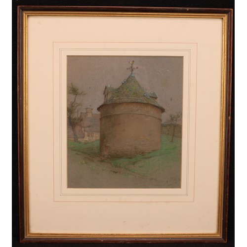 355 - James Valentine Jelley (1856-1950)
The Dovecote
signed, pencil on paper, 22.5cm x 20cm