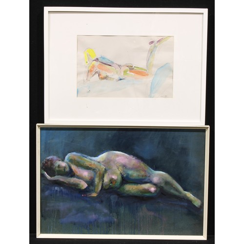 478 - Janey Hill (English School, 21st century)
Reclining Nude 3
unsigned, title to verso, oil on canvas, ... 