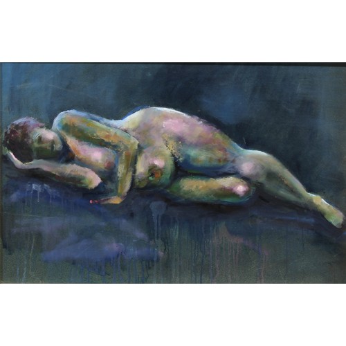 478 - Janey Hill (English School, 21st century)
Reclining Nude 3
unsigned, title to verso, oil on canvas, ... 