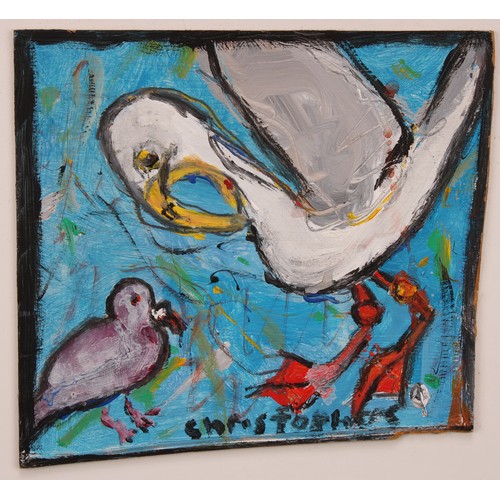 326 - Julian Christophers (fl. 1983-present)
Seagull I, Pincer Movement
signed, titled to verso, acrylic o... 