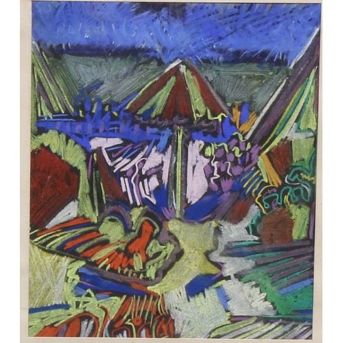 323 - Expressionist School (20th century)
The Beach Bar
unsigned, acrylic on paper, 33cm x 27cm