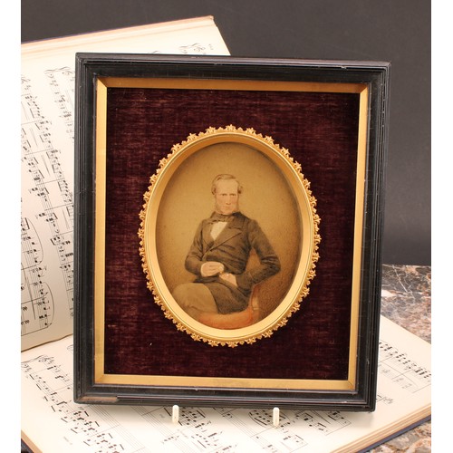 419 - English School (19th century)
A portrait of Charles Bowman,
gouache on card, oval, 14cm x 11cm

In 1... 