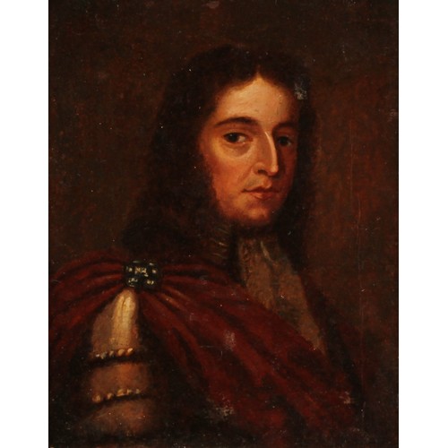 368 - Continental School (19th century)
Portrait of a Gentleman in Armour
oil on panel, 16cm x 12cm