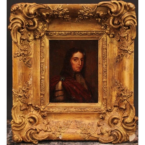 368 - Continental School (19th century)
Portrait of a Gentleman in Armour
oil on panel, 16cm x 12cm