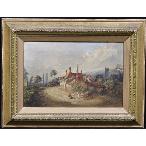 415 - Ellen Cantelo (1825–1898)
Sanders’ Cottage, Carisbrooke, Isle of Wight,
signed, oil on canvas, 36cm ... 