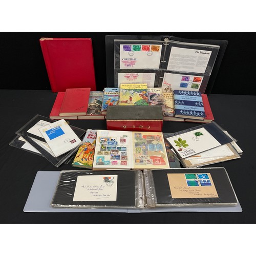 259 - Stamps and ephemera, books etc. inc. Enid Blyton Famous five, Secret seven etc inc some early editio... 