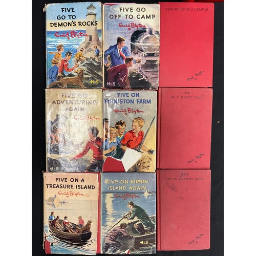 259 - Stamps and ephemera, books etc. inc. Enid Blyton Famous five, Secret seven etc inc some early editio... 