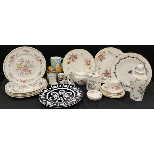 63 - Royal Crown Derby ‘Derby Posie’ ware including; a pair of wavy edge plates, and others similar, a se... 