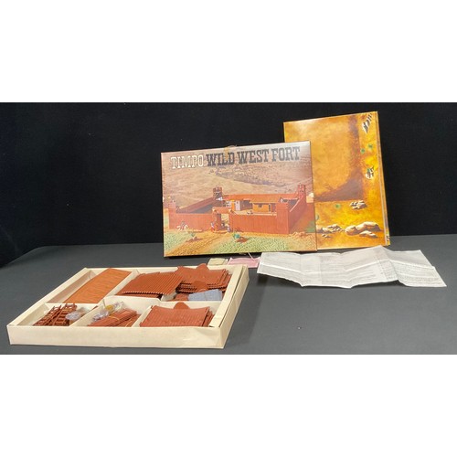 126 - Toys & Juvenalia - a Timpo Wild West Fort, set reference 259, 1970, original box with instructions a... 