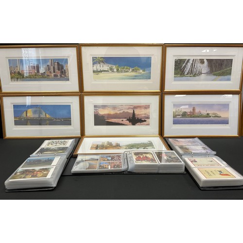 76 - Postcards - mostly famous paintings, sculpture, Maritime, Railway, Aviation, Topographical , etc, 3 ... 