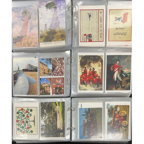 76 - Postcards - mostly famous paintings, sculpture, Maritime, Railway, Aviation, Topographical , etc, 3 ... 