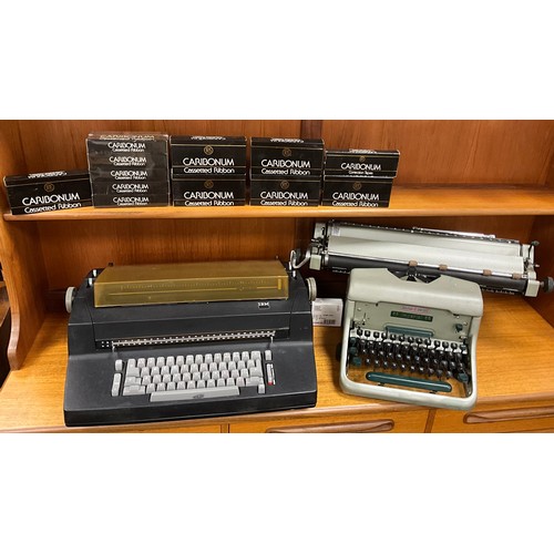 103 - A Vintage IBM ‘Selectric II’ type correcting typewriter / Word processor, with in excess of 10 boxed... 