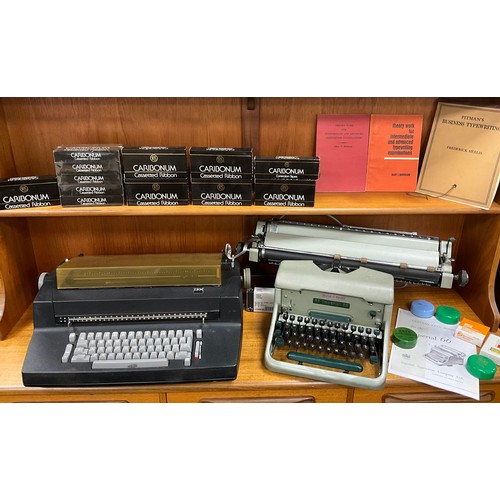 103 - A Vintage IBM ‘Selectric II’ type correcting typewriter / Word processor, with in excess of 10 boxed... 