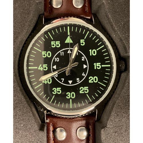 202 - Eaglemoss - a collection of twelve replica Military issue wristwatches, including British, American,... 