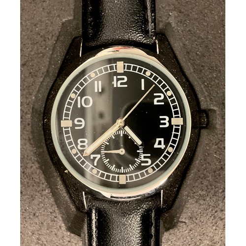 202 - Eaglemoss - a collection of twelve replica Military issue wristwatches, including British, American,... 