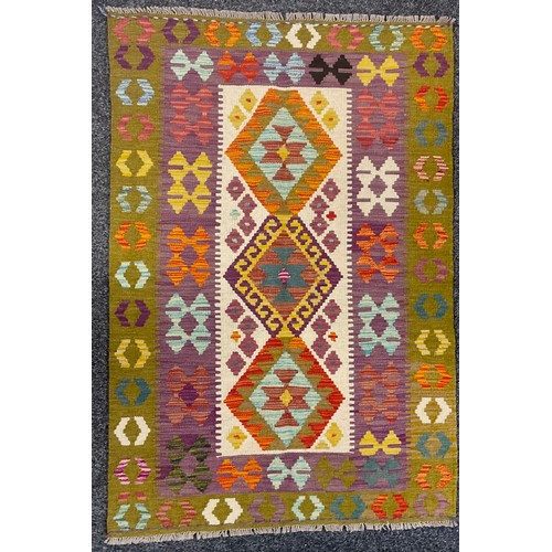 541 - Oriental Rugs and Carpets - a Maimana Kilim, 151cm x 102cm