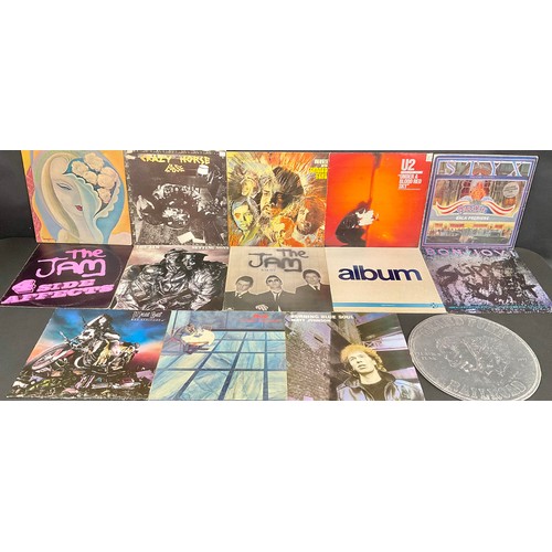 576 - Vinyl Records LP's and 12” Singles Including Grand Funk Railroad – E Pluribus Funk – SW 853; Derek a... 