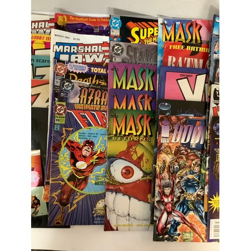 627 - Comics - A collection comics including DC and Dark Horse Comics, various titles including Zero Hour ... 