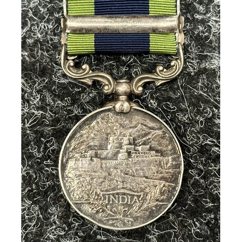 2012 - British GR V India General Service Medal with  “Afghanistan N.W.F. 1919” clasp to “25682 L.CORP L J.... 