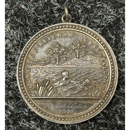 2022 - WW1 British War and Victory medal correctly impressed “Major C.H. MAY” along with a large silver Roy... 