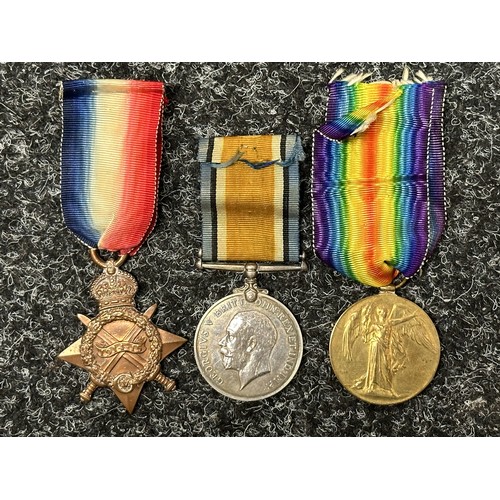 2024 - WW1 British 1914-15 Star, War Medal and Victory Medal to 