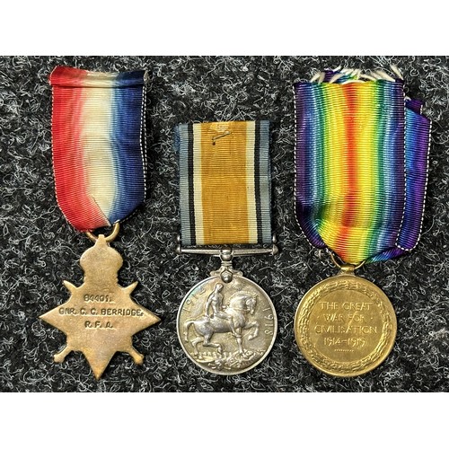 2024 - WW1 British 1914-15 Star, War Medal and Victory Medal to 