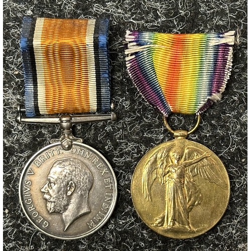 2026 - WW1 South African Issue War Medal and Victory medal pair to 